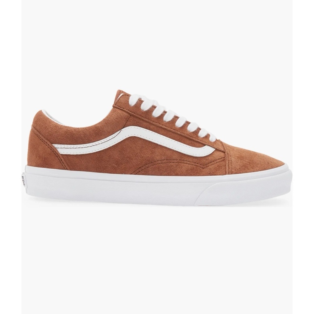 Vans Old Skool Unisex Pig Suede Tortoise Shell Sneakers W 11 M 9.5 NWT - Picture 4 of 16